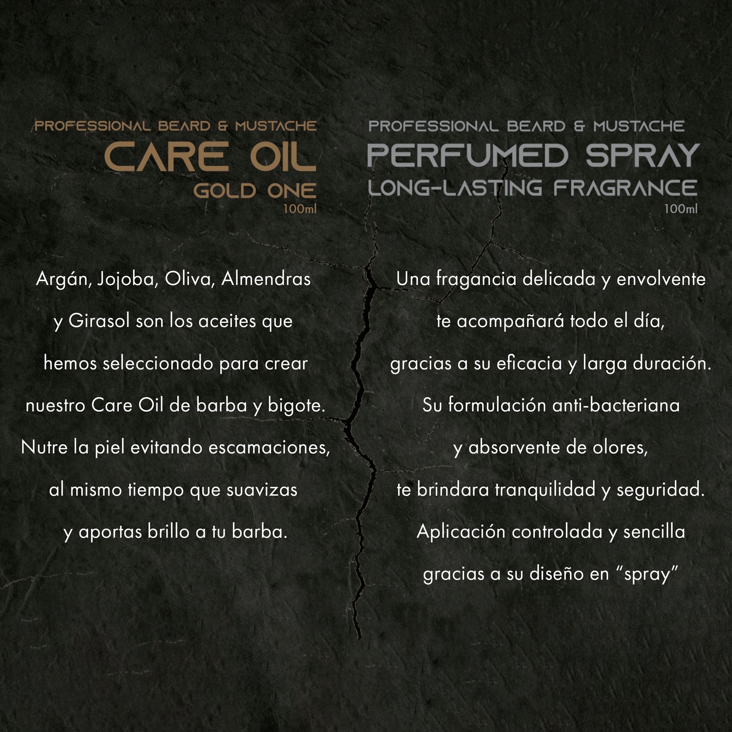 Pack Aceite y Perfume Barba y Bigote 100ml