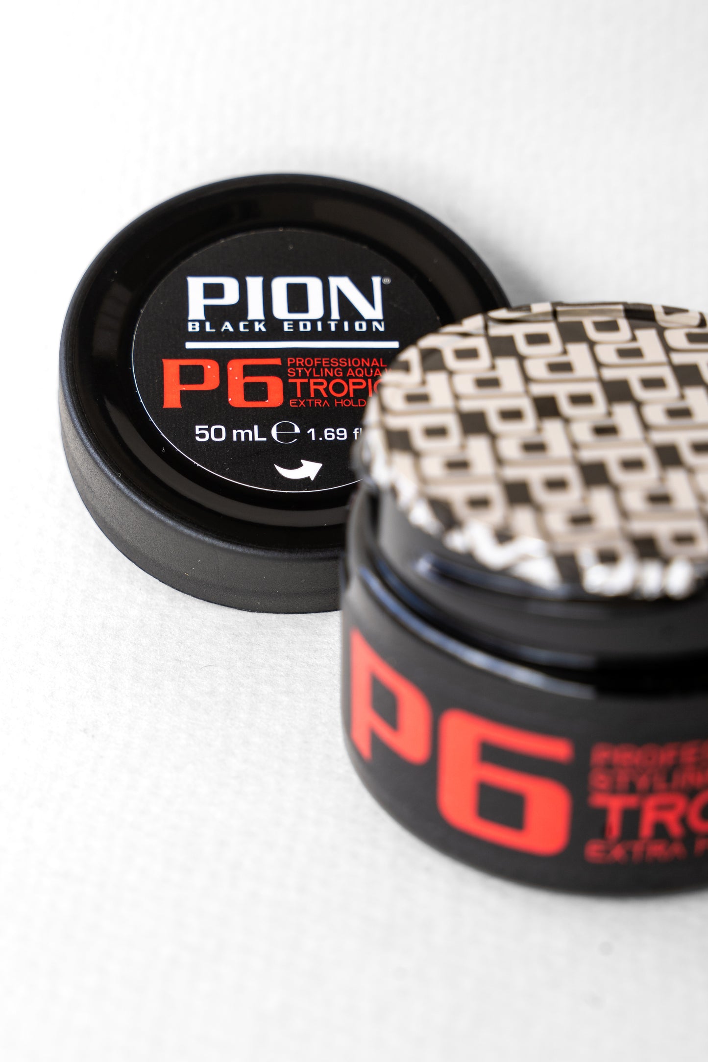 PION P6 Aqua Wax Tropical 50ml – Cera Brillo fijación Extra Fuerte