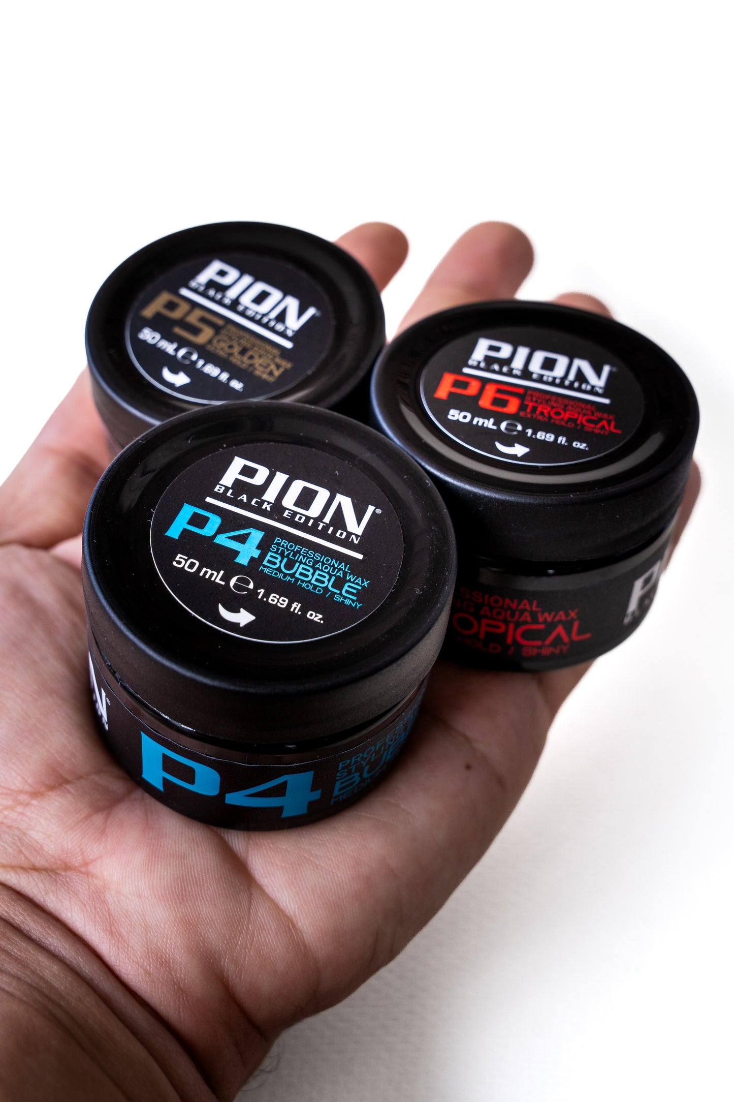 PION P4 Aqua Wax Bubble 50ml – Cera Brillo fijación media